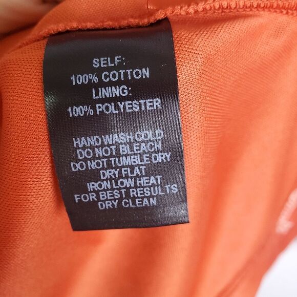 Lulu's Rust Colored Floral Embroidered Mini Dress, Size Small - Picture 9 of 9